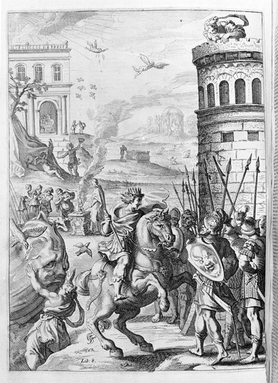 Ovid - illustration for book 15 - (P. Ovidii Nasonis Metamorphose libri XV with notes by Thomas Farnaby (1575-1647)) by Unknown artist