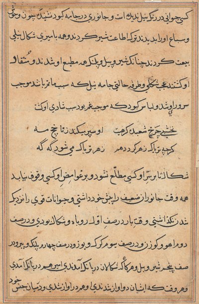 Page from Tales of a Parrot: text page by Unknown artist