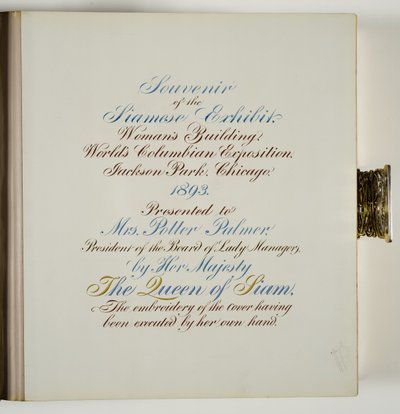 Page in photograph album by Unknown artist