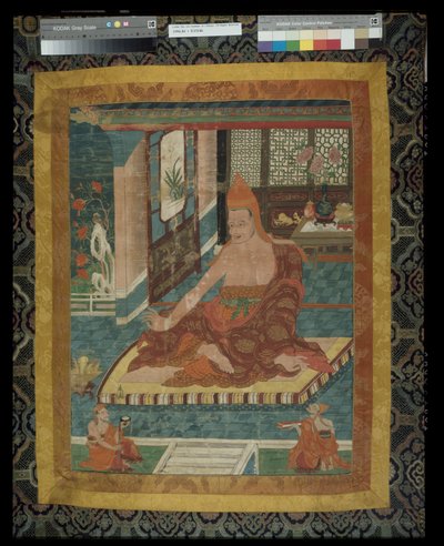 Painted Banner (Thangka) of Portrait of Sakya Pandita (1132 - 1251) by Unknown artist
