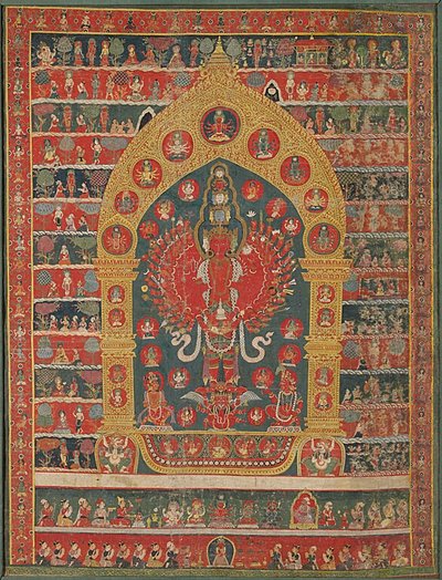 Painted Banner of the Avalokiteshvara Incarnation of the Rain God Rato Matsyendranatha by Unknown artist