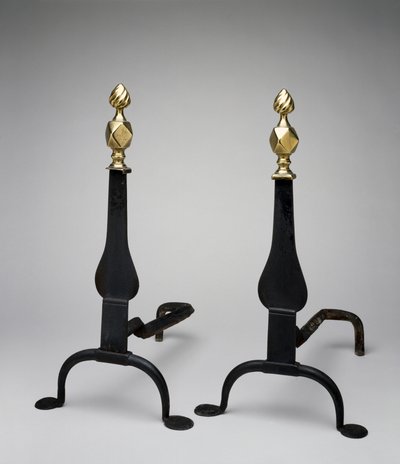 Pair of Andirons by Unknown artist