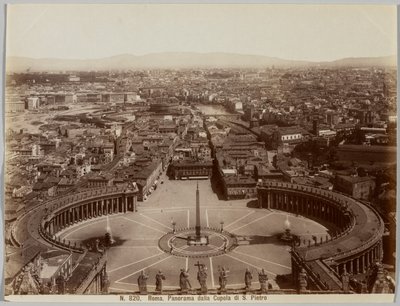 Panorama from the Dome of St. Peter