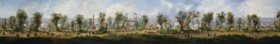 Panoramic View of the 1867 Universal Exhibition, Champ-de-Mars by Unknown artist