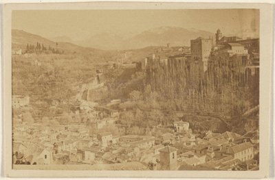 Panoramic View of the Alhambra, Granada, Spain by Unknown artist
