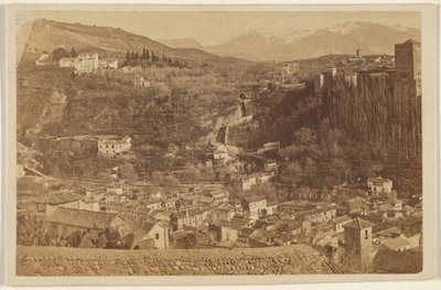 Panoramic View Surrounding the Alhambra by Unknown artist