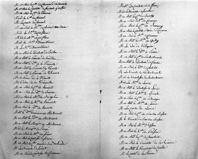 Parents of the Duke de la Rochefoucauld - Family Archives by Unknown artist