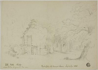 Part of the Old Manor House, Toybridge by Unknown artist