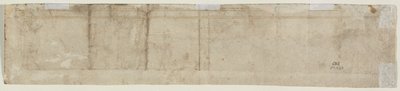 Partial Architectural Study (verso) by Unknown artist