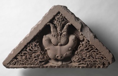 Pediment with the face of Glory (Kirti-mukha) by Unknown artist