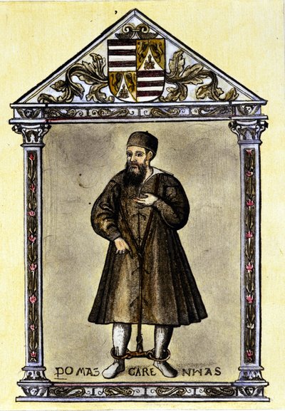 Pedro Mascarenhas chained by Unknown artist