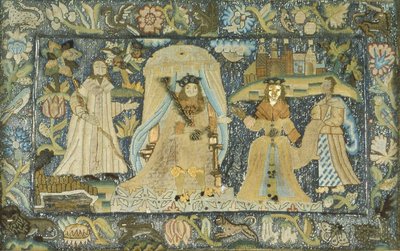 Picture Depicting the Queen of Sheba Before King Solomon by Unknown artist