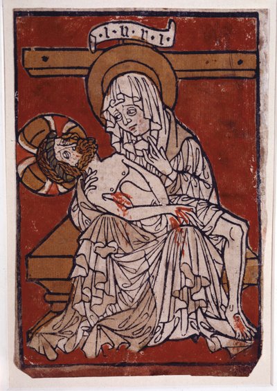 Pieta of the Abbey of Stift Lambach, c.1420-30 by Unknown artist