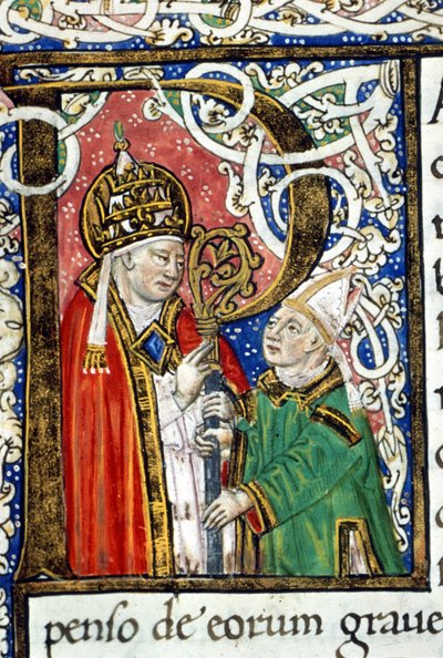 Pope Saint Gregory I the Great (540-604) by Unknown artist