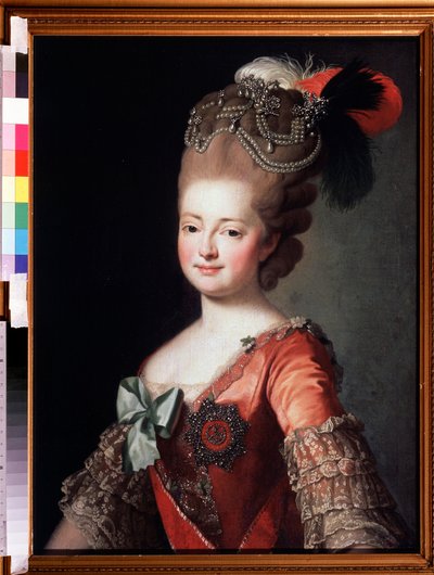 Portrait of Empress Maria Feodorovna (Sophie Dorothea of Wurttemberg) by Unknown artist