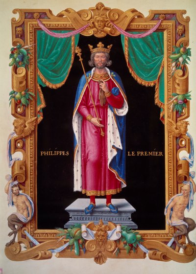 Portrait of King Philip I of France by Unknown artist