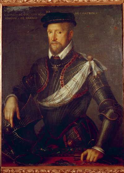 Portrait of Admiral Gaspard de Coligny by Unknown artist