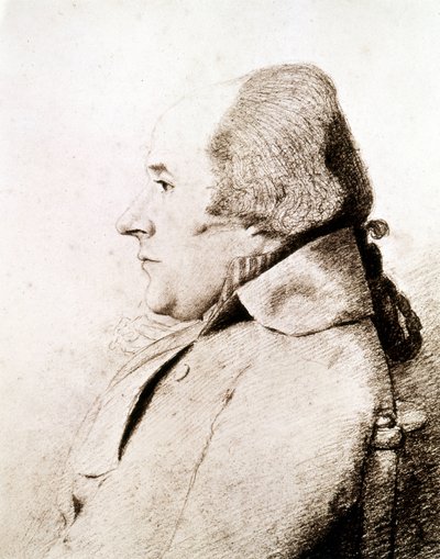Portrait of Admiral William Bligh, navigator and explorer by Unknown artist