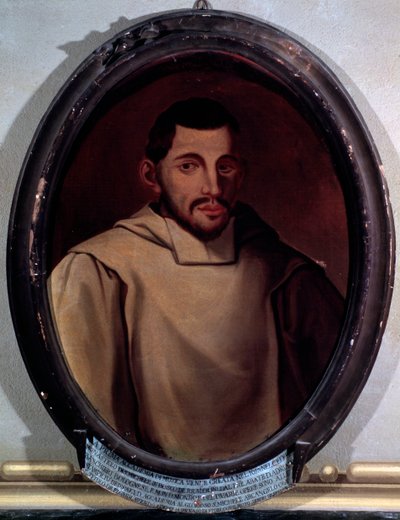 Portrait of Adriano Banchieri, Italian composer, music theorist, organist and poet by Unknown artist