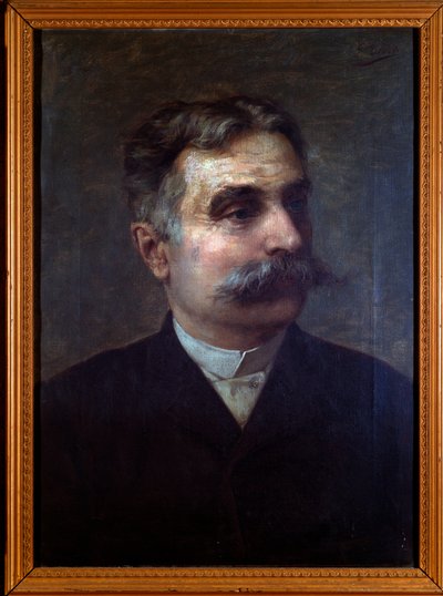 Portrait of Alessandro Busi, Italian composer by Unknown artist