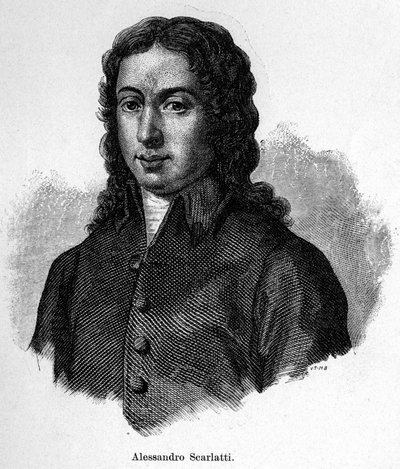 Portrait of Alessandro Scarlatti, Italian Composer by Unknown artist