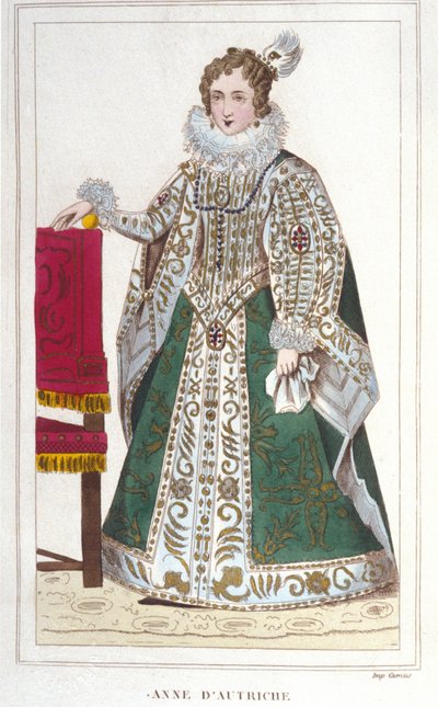 Portrait of Anne of Austria (1601-1666) by Unknown artist