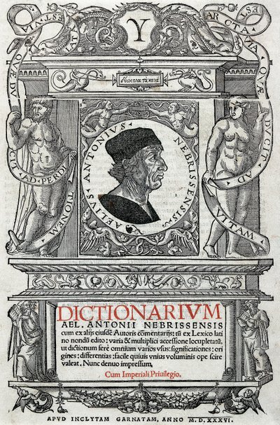 Portrait of Antonio Martinez de Cala, Known as Antonio de Nebrija, Spanish Humanist and Grammarian by Unknown artist