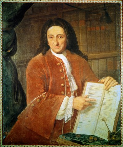 Portrait of Apostolo Zeno, Librettist and Poet by Unknown artist