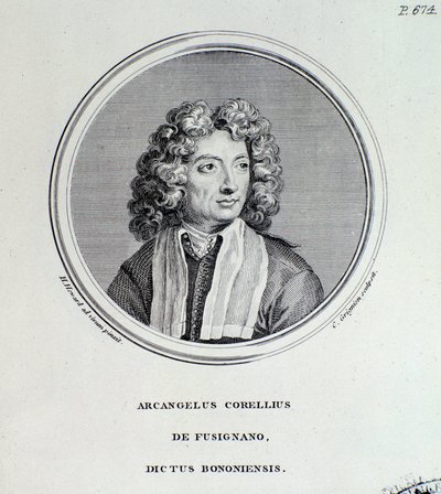 Portrait of Arcangelo Corelli by Unknown artist