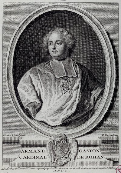 Portrait of Armand Gaston Maximilien, Cardinal de Rohan by Unknown artist