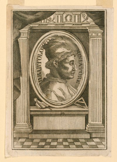 Portrait of Bartolomeo di Miniato by Unknown artist