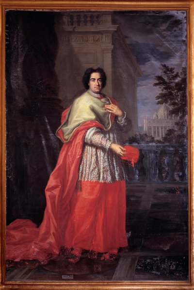 Portrait of Cardinal Troiano Acquaviva of Aragona by Unknown artist