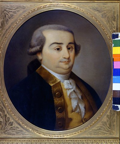 Portrait of Cesare Bonesana, Marquis de Beccaria (1738 - 1794), Italian jurist. Anonymous painting of the 18th century. Museo of Milan by Unknown artist