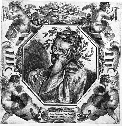 Portrait of Charles Errard (1606-1689), French painter, draftsman and architect by Unknown artist