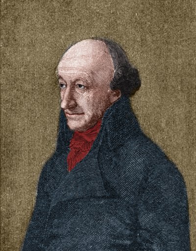 Portrait of Christoph Martin Wieland (1733-1813) German poet, translator and editor. by Unknown artist