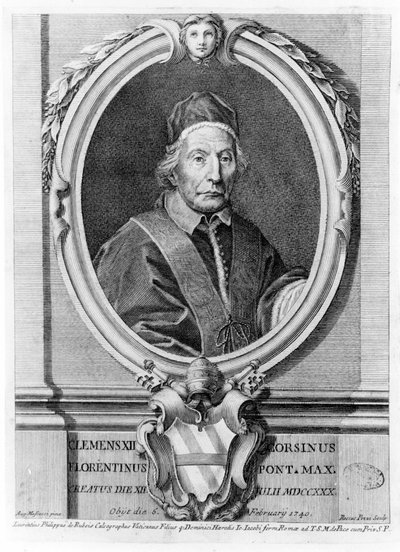 Portrait of Clement XII (1652 - 1740) by Unknown artist