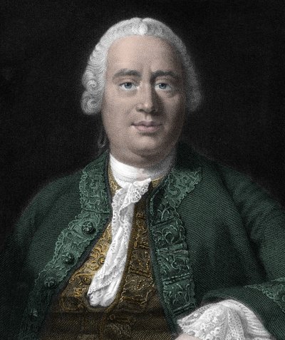 Portrait of David Hume, Scottish philosopher (1711-1776) by Unknown artist