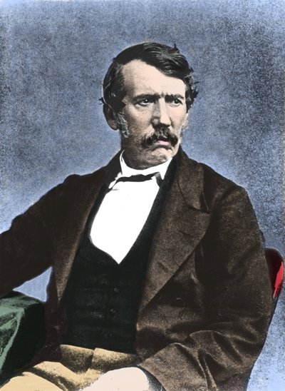 Portrait of David Livingstone, Scottish missionary and explorer by Unknown artist