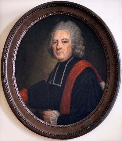 Portrait of Dr. Pierre Bourgeois. Doctor of the Hotel Dieu in Beaune by Unknown artist