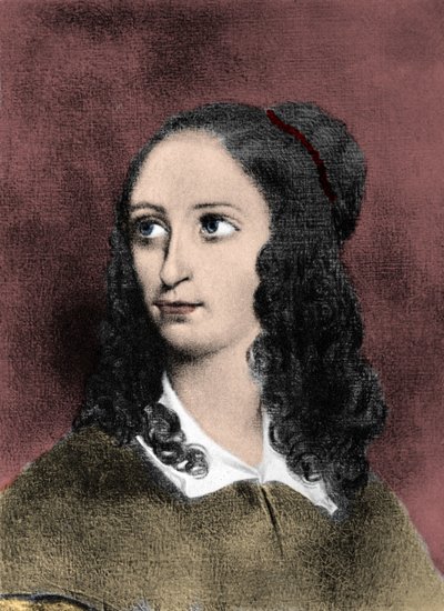 Portrait of Flora Tristan, French politician (1803-1844) by Unknown artist
