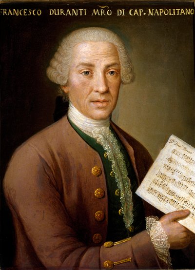Portrait of Francesco Durante, organist and master of the Neapolitan chapel by Unknown artist