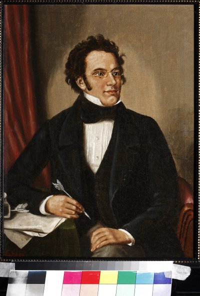 Portrait of Franz Schubert by Unknown artist