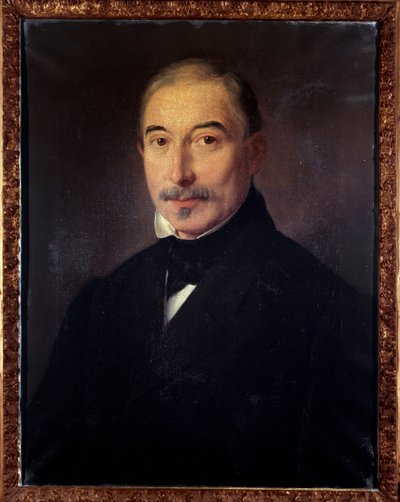 Portrait of Gaetan Brizzi, Italian horn player by Unknown artist