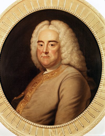 Portrait of George Frederick Handel by Unknown artist