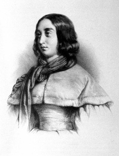 Portrait of George Sand (Aurore Dupin, Baronne Dudevant) (1804-1876) by Unknown artist
