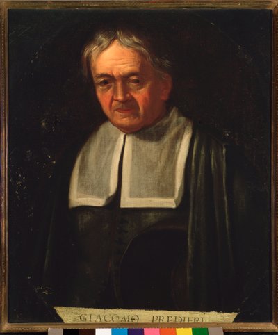 Portrait of Giacomo Maria Predieri (oil on canvas) by Unknown artist