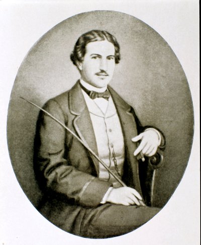 Portrait of Gigio Caroli, lover of Giuseppina Raimondi by Unknown artist