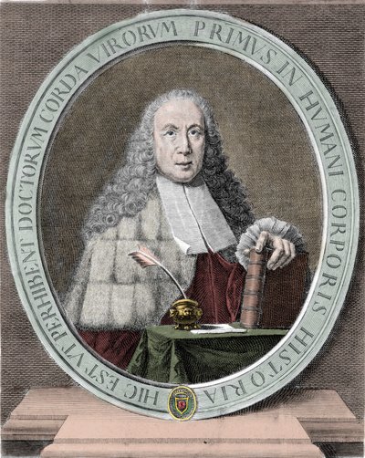 Portrait of Giovanni Battista Morgagni, Italian doctor and anatomist by Unknown artist