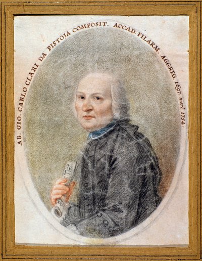 Portrait of Giovanni Carlo Maria Clari by Unknown artist