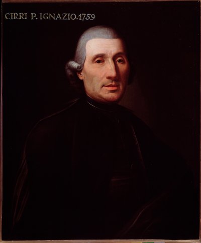 Portrait of Ignazio Cirri, Italian composer by Unknown artist